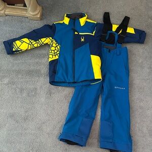 Spyder Boys Ski/Snowboard Set Jacket and Snow Pants